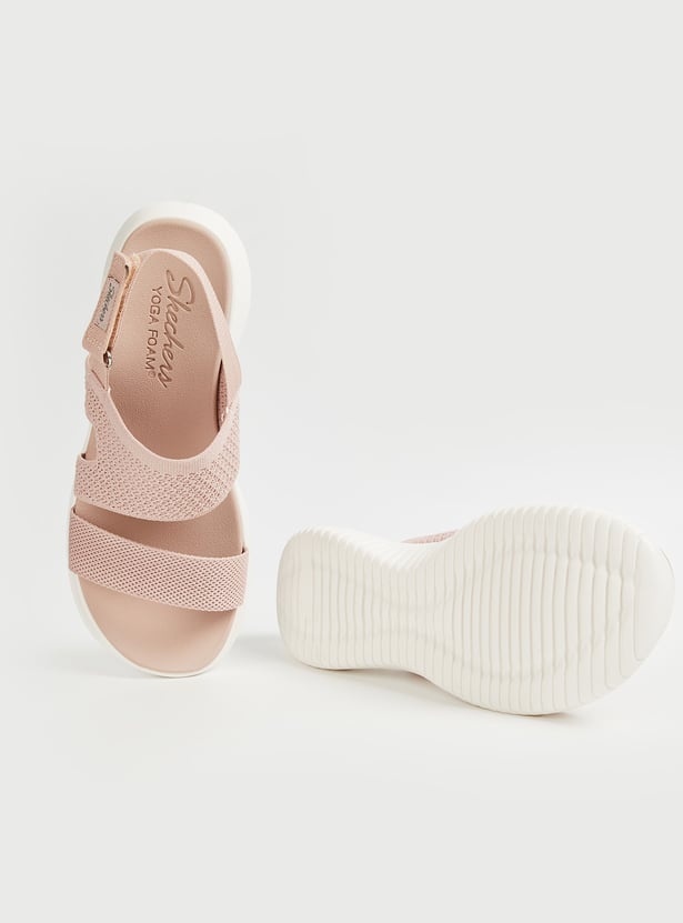 SKECHERS Ultra Flex Stratch Knit Sandals