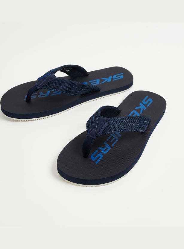 SKECHERS Courtwald Printed Flip-Flops