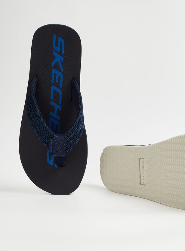 SKECHERS Courtwald Printed Flip-Flops