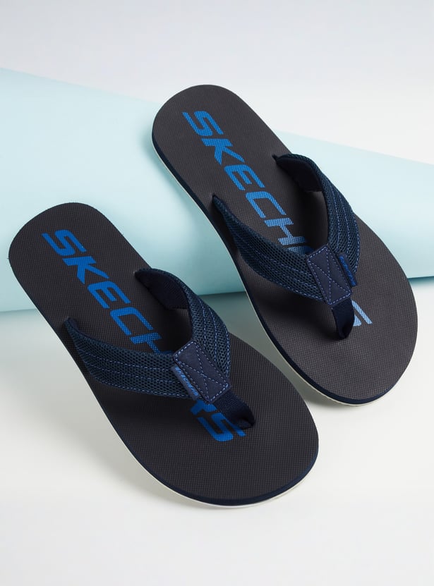 SKECHERS Courtwald Printed Flip-Flops
