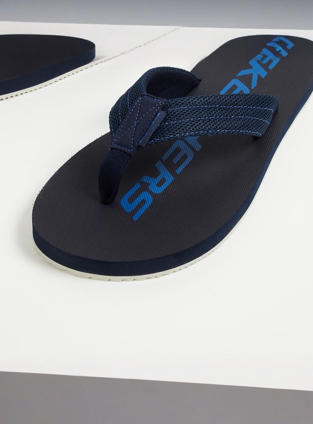SKECHERS Courtwald Printed Flip-Flops