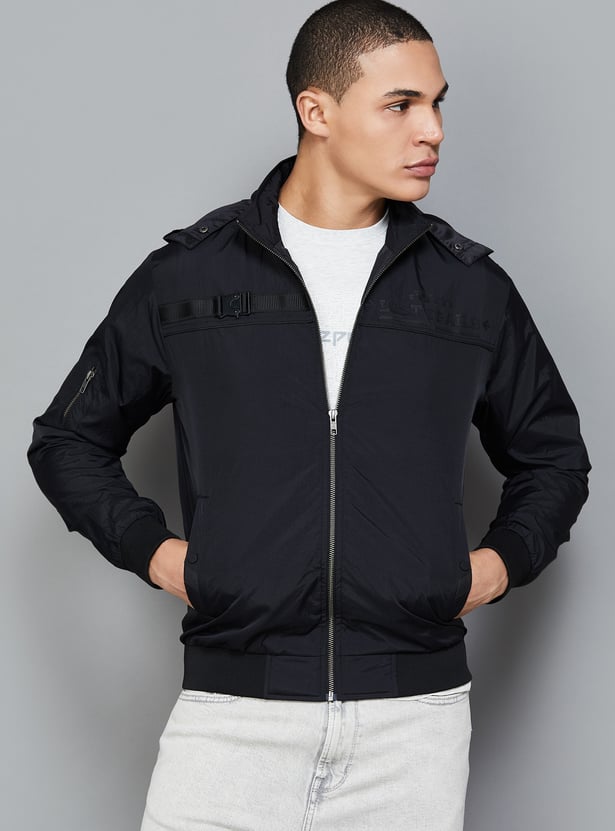 SPYKAR Solid Bomber Jacket