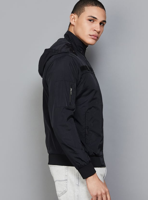 SPYKAR Solid Bomber Jacket