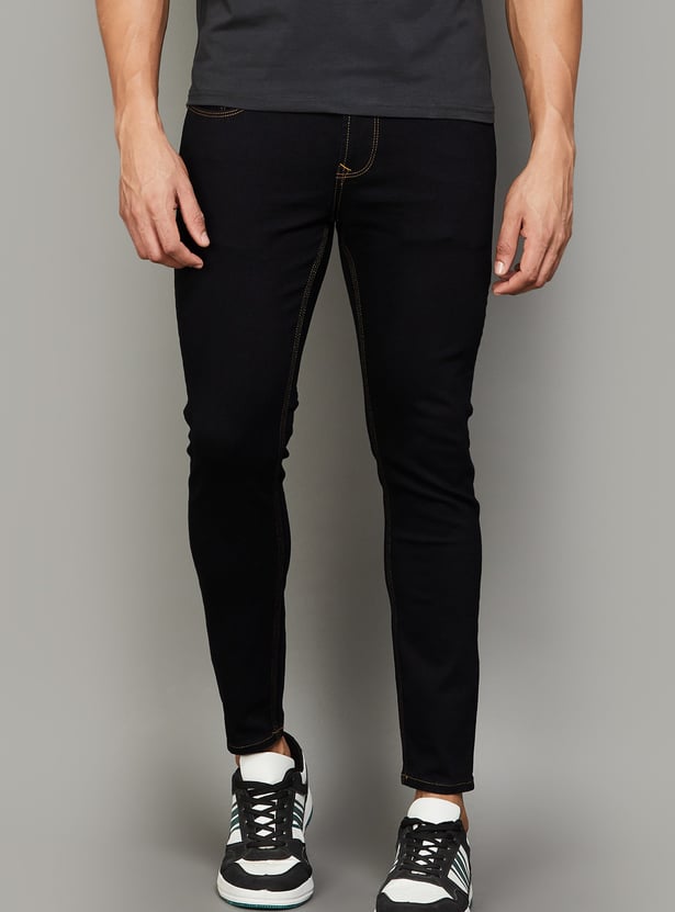 SPYKAR Washed Slim Fit Jeans
