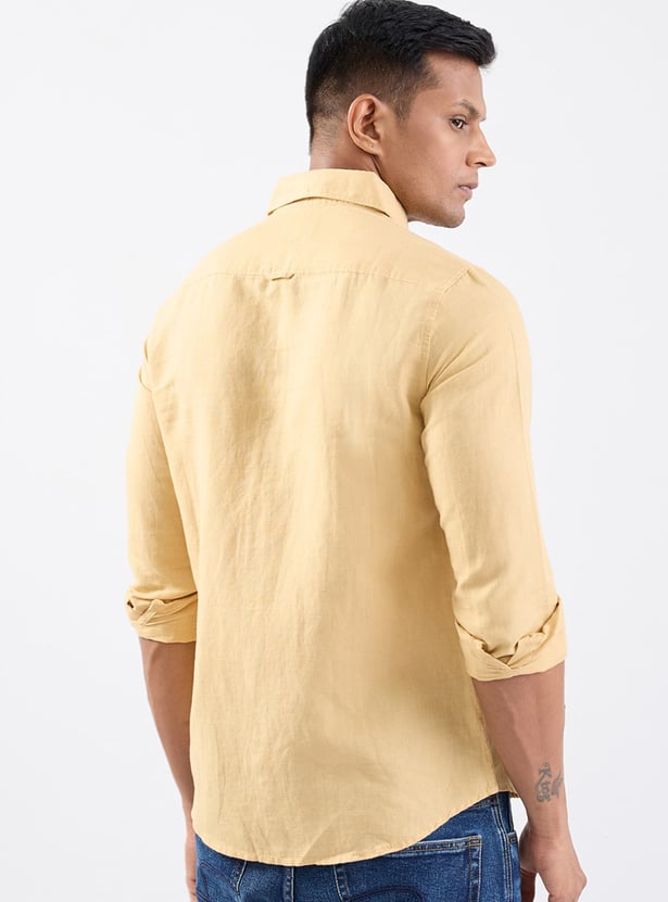 SPYKAR Solid Slim Fit Shirt