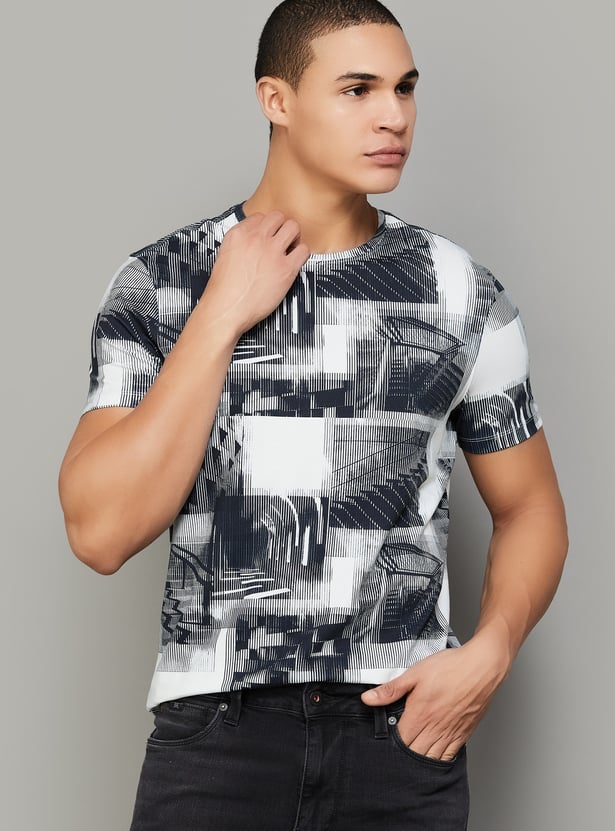 SPYKAR Printed T-shirt
