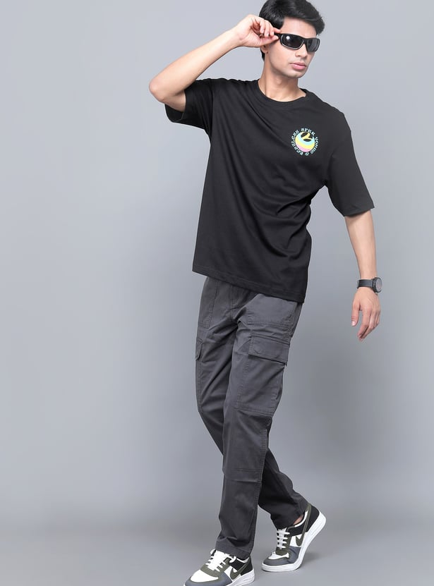 SPYKAR Back Print T-shirt