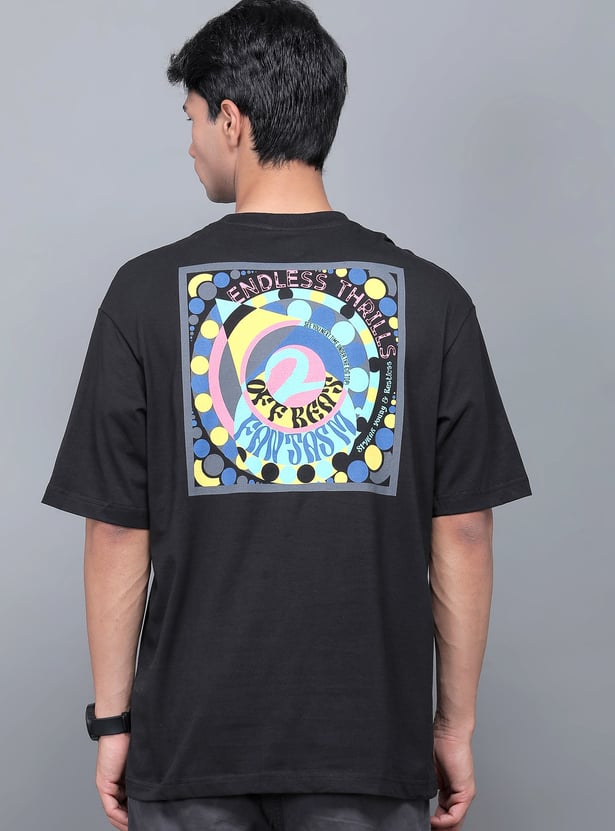 SPYKAR Back Print T-shirt