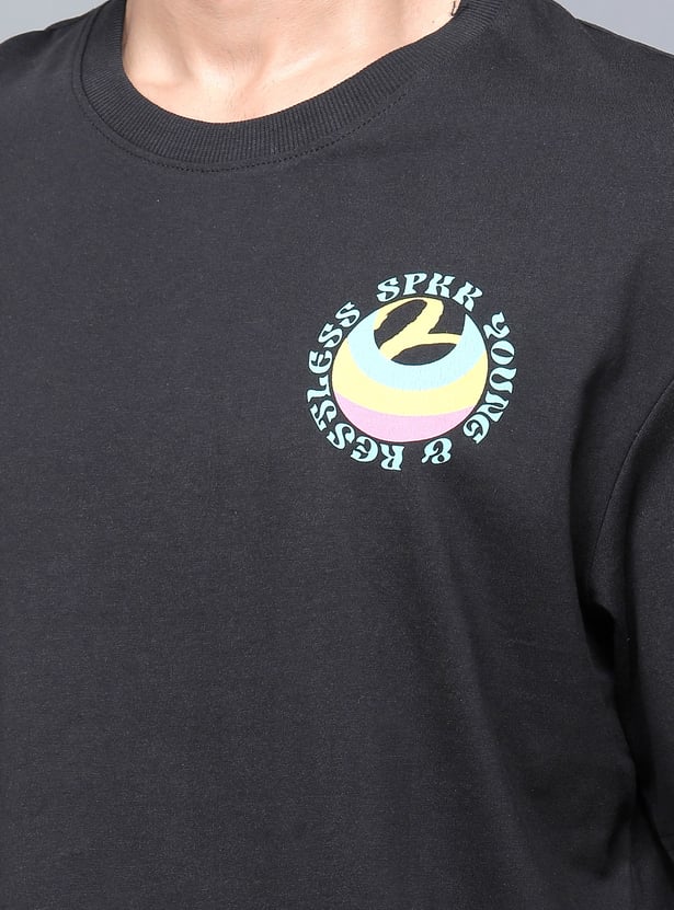 SPYKAR Back Print T-shirt