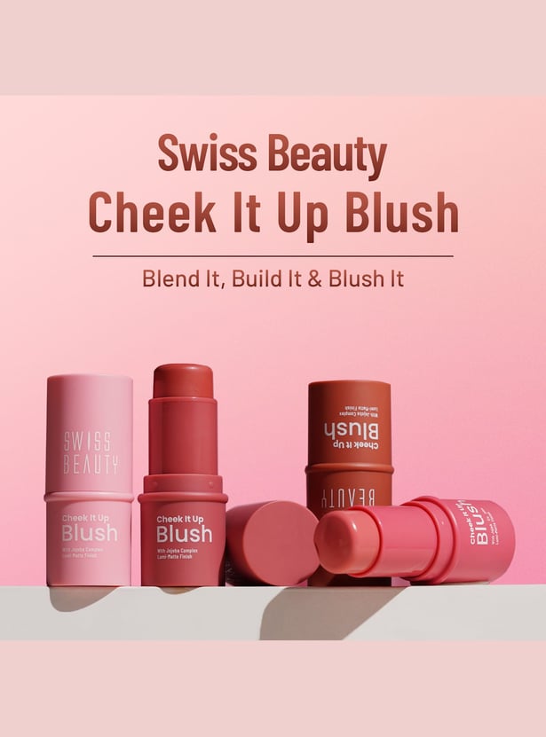 SWISS BEAUTY Cheek It Up Blush - Chic Me up - 8g