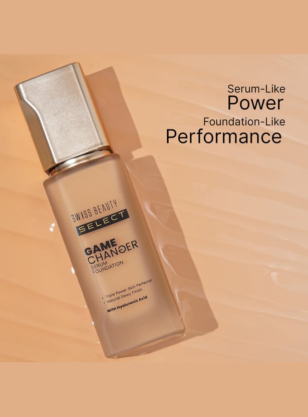 SWISS BEAUTY Select Game Changer Serum Foundation - 08 Golden Toffee - 30g