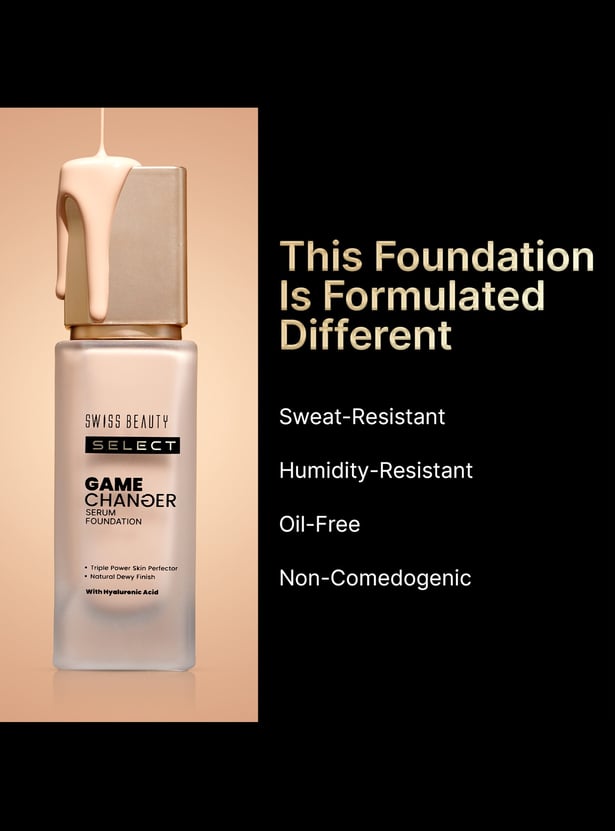 SWISS BEAUTY Select Game Changer Serum Foundation - 08 Golden Toffee - 30g