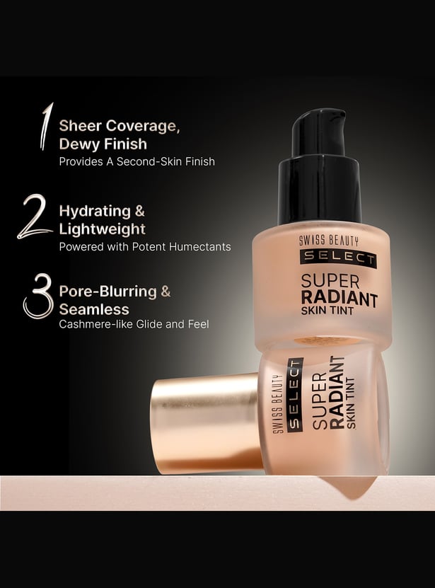 SWISS BEAUTY Select Super Radiant Skin Tint - 03 Sand Glow - 30g