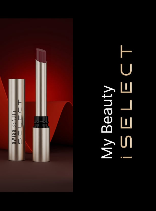 SWISS BEAUTY Select High On Shine Lipstick- 03 Pink Sorbet - 1g
