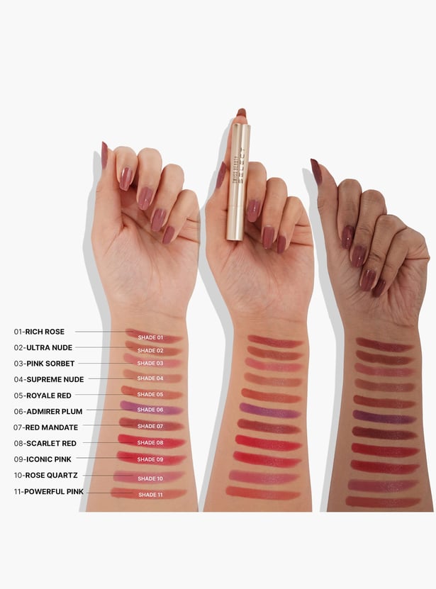 SWISS BEAUTY Select High On Shine Lipstick- 03 Pink Sorbet - 1g