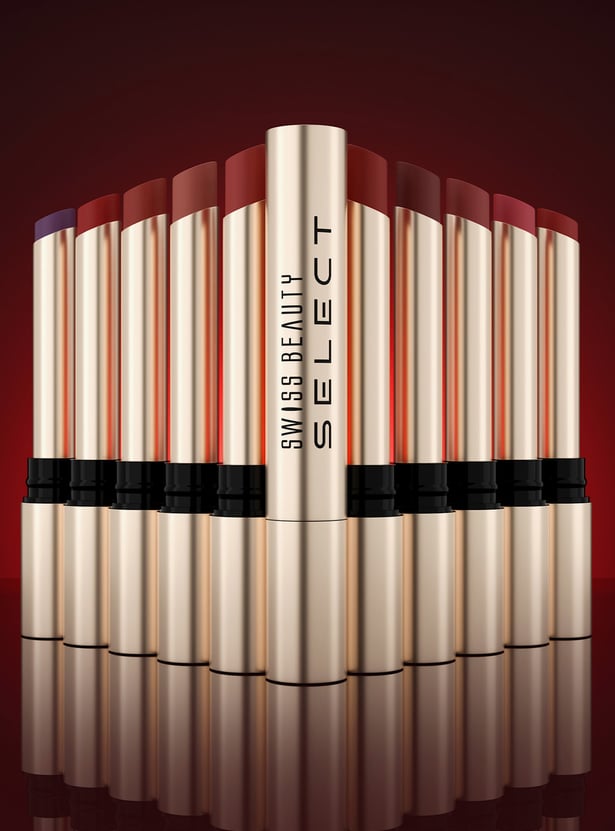 SWISS BEAUTY Select High On Shine Lipstick- 03 Pink Sorbet - 1g