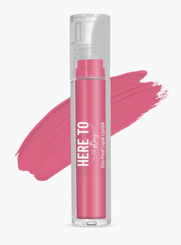 SWISS BEAUTY Here To Stay Kiss-Proof Liquid Lipstick - 3 ml
