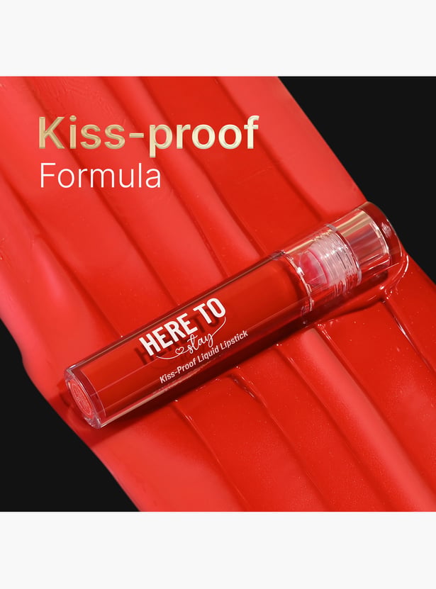 SWISS BEAUTY Here To Stay Kiss-Proof Liquid Lipstick - 3 ml