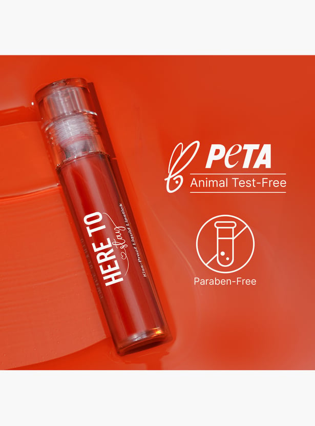 SWISS BEAUTY Here To Stay Kiss-Proof Liquid Lipstick - 3 ml