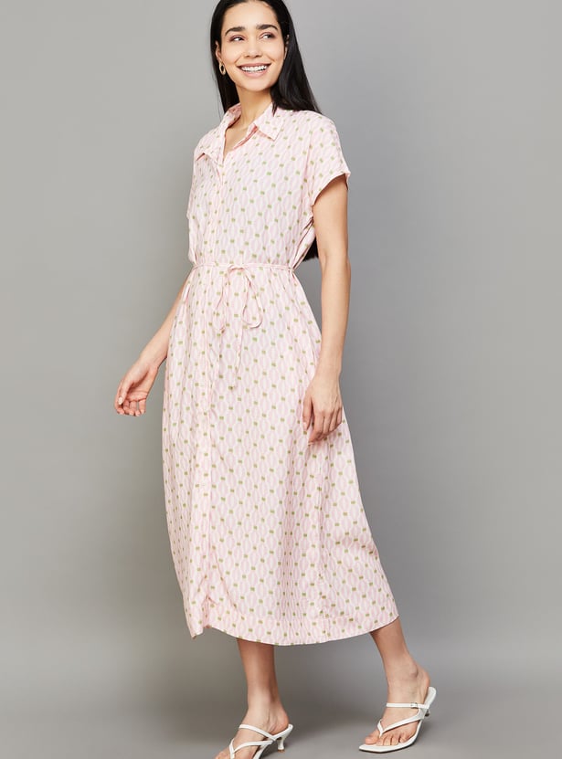RAREISM Printed Shirt Dress