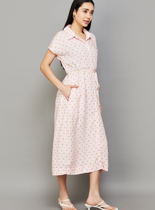 RAREISM Printed Shirt Dress