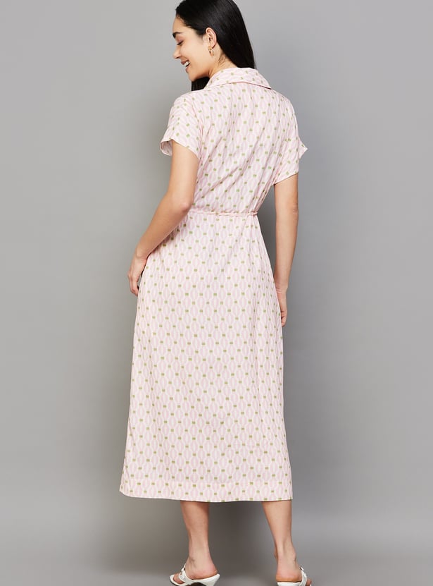 RAREISM Printed Shirt Dress