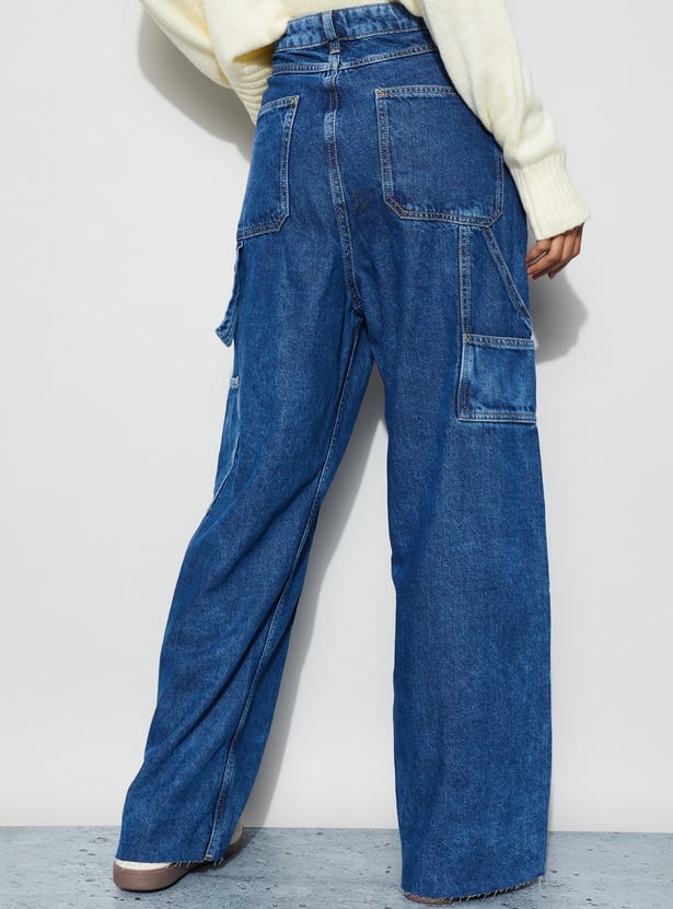 GINGER Applique Carpenter Jeans