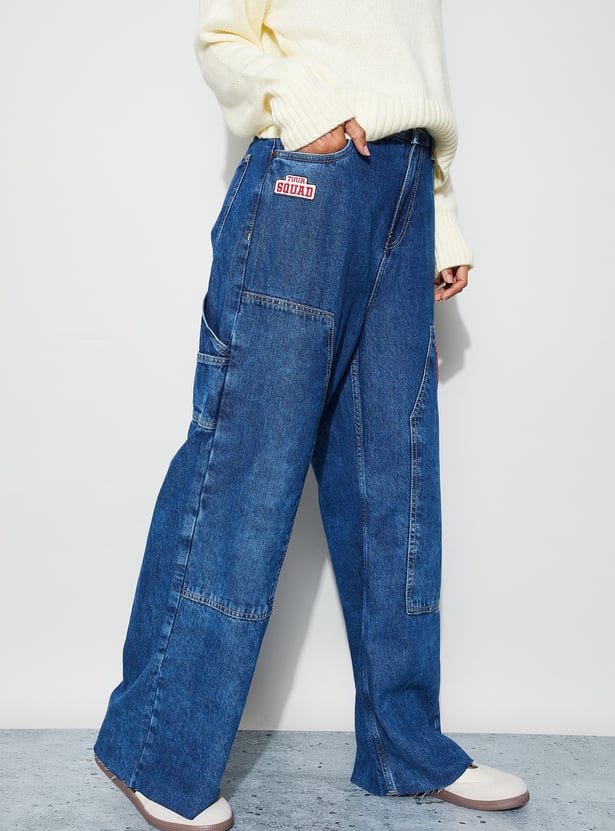 GINGER Applique Carpenter Jeans