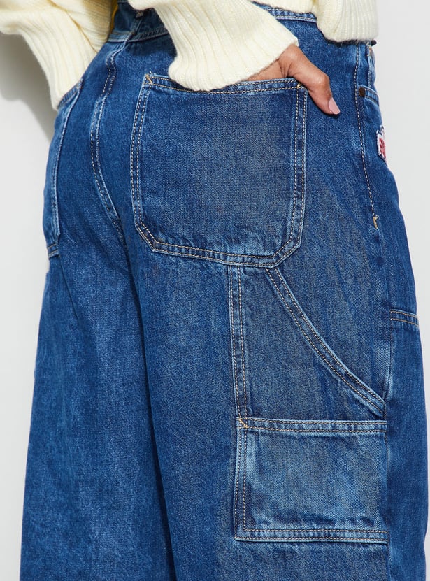 GINGER Applique Carpenter Jeans