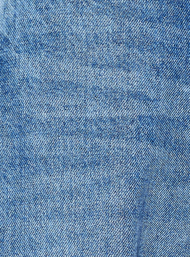 GINGER Washed High-Waist Jeans