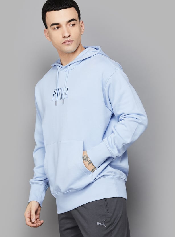 PUMA Embroidered Relaxed Fit Hoodie
