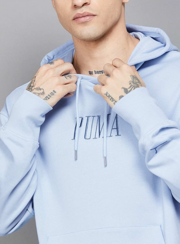 PUMA Embroidered Relaxed Fit Hoodie