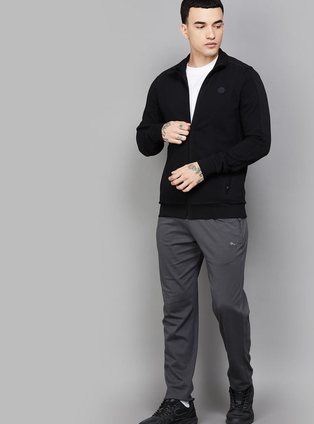 PUMA Ribbed Zip-Front Jacket