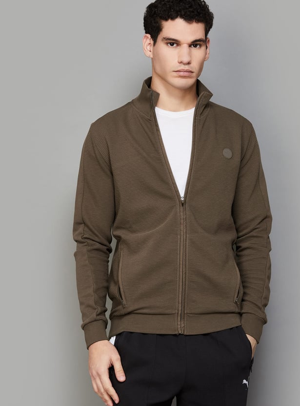 PUMA Textured Sports Jacket