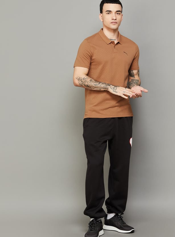 PUMA Textured Polo T-shirt