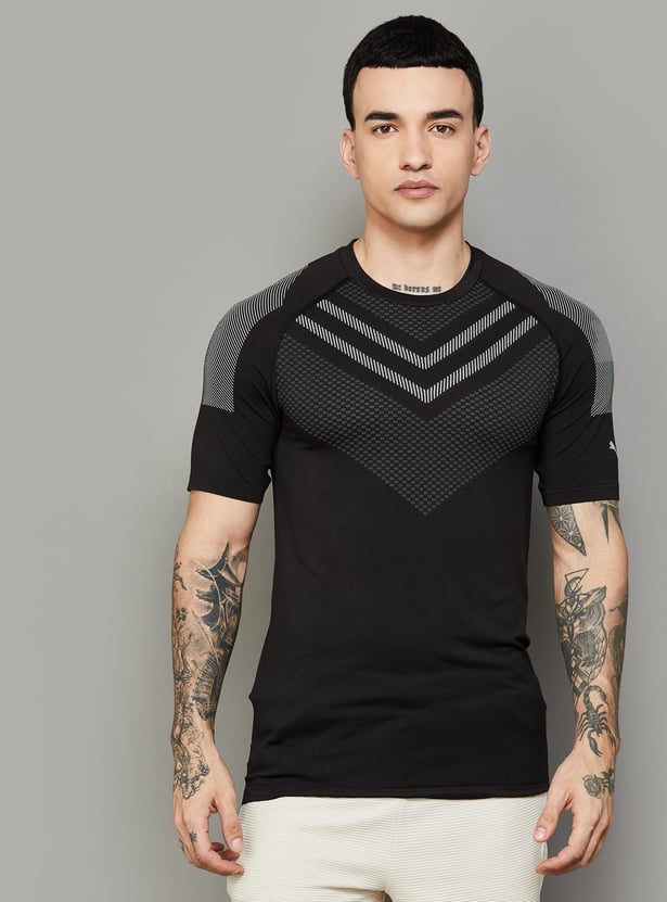 PUMA Patterned Sports T-shirt