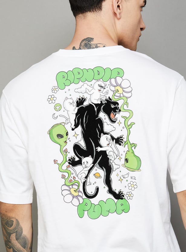 PUMA x RIPNDIP Back Print Boxy Fit T-shirt