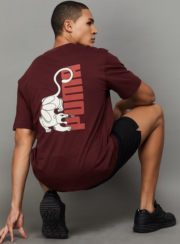 PUMA Back Print T-shirt