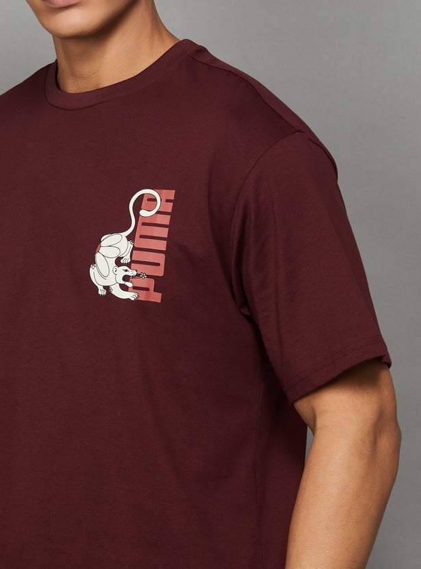 PUMA Back Print T-shirt