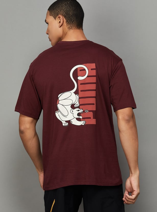 PUMA Back Print T-shirt