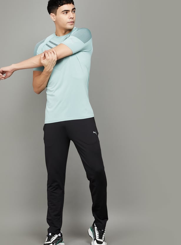 PUMA Solid Elasticated Sports Track Pants