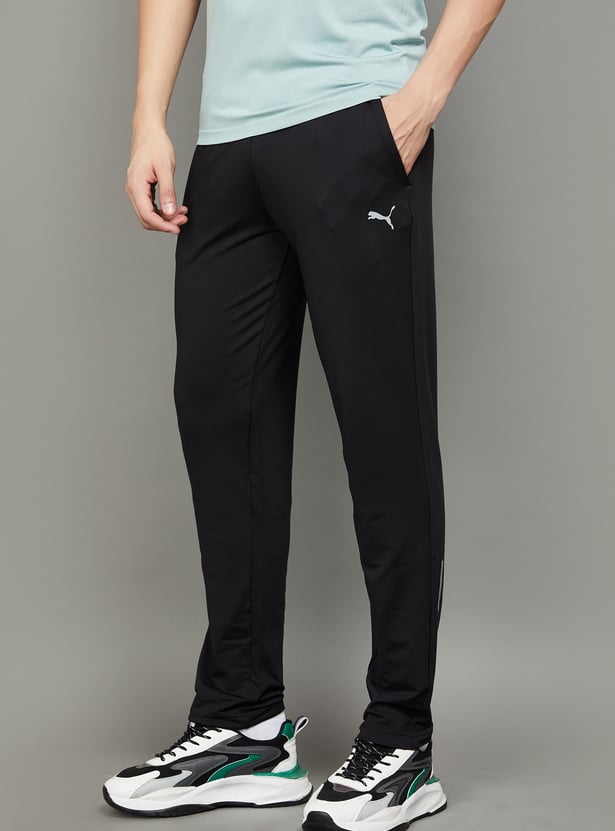 PUMA Solid Elasticated Sports Track Pants