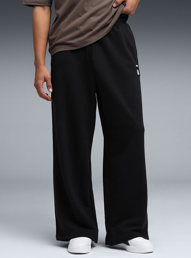 PUMA Graphic Print Elasticated Sports Track Pants