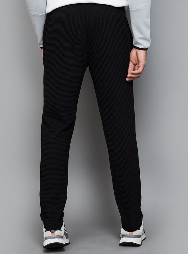 PUMA Textured Elasticated Track Pants