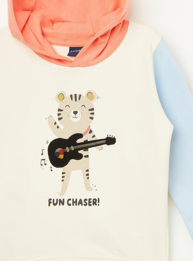 JUNIORS Boys Colourblock Sweatshirt