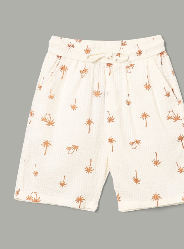 FAME FOREVER Boys Tree Print Shorts