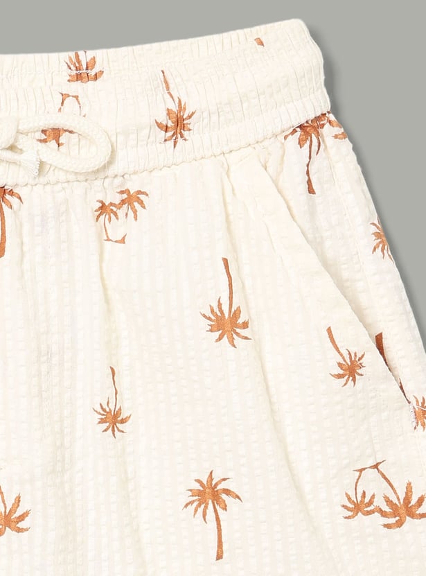 FAME FOREVER Boys Tree Print Shorts