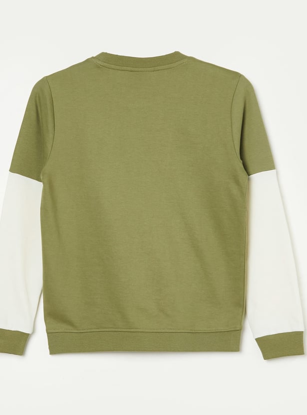 FAME FOREVER Boys Graphic Print Sweatshirt