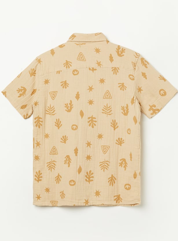 FAME FOREVER Boys Printed Shirt