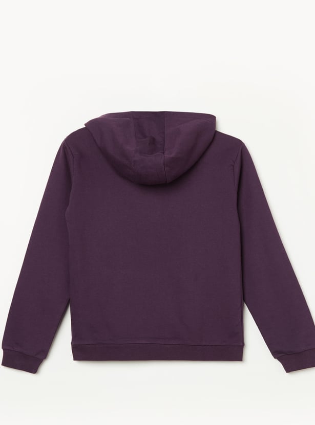 FAME FOREVER Boys Graphic Print Hooded Sweatshirt